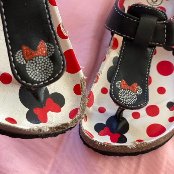 Minnie Mouse ❤️ Sandals -Toddler Girl - Picture 3 of 6